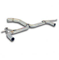 Tubo Trasero &quot;Y-Pipe&quot; Derecho-Izquierdo (Anula Silencioso) - Vw Golf Vi 1.6 Tdi (105 Cv) 2009 -&gt; 2012 Supersprint