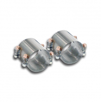 Tubos De Conexión Para Colas De Escape Oem  - Bmw F15 X5 50i Xdrive V8 Bi-Turbo 2014 -&gt; Supersprint