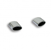 Colas De Escape Derecho-Izquierdo 145x95 - Mercedes W204 C 220 Cdi (170 Cv) &#039;07 -&gt;&#039;09 Supersprint