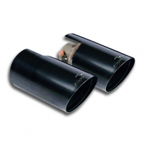 Kit Colas De Escape Derecho - Izquierdo &quot;Racing&quot; Negras  O90 - Mini F56 Cooper S 2.0t (B48 Engine - 192 Hp) &#039;14-&gt; (With Valve) S