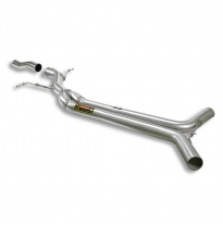 Tubo Central + Kit Sujeción Escape   - Audi A4 B8 Quattro (Sedan + Avant) 2.0tfsi (211 - 224 Cv) &#039;13 -&gt; &#039;16 Supersprint