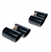 Kit Colas De Escape &quot;Gts&quot; Negras Derecho-Izquierdo Oo80   - Bmw F82 M4 (431 Cv - Models With Opf) 2018 -&gt; (Racing) Supersprint