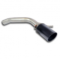 Tubo Trasero Derecho Negro O120 (Anula Silencioso)  - Range Rover Sport 4.4 Sd V8 (339 Cv) 2017 -&gt; Supersprint