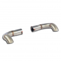 Kit Tubos De Salida Derecho-Izquierdo Para Paragolpes Y Difusor Oem - Mercedes W166 Ml 400 3.0i Bi-Turbo V6 (333 Cv) 2015 Supers