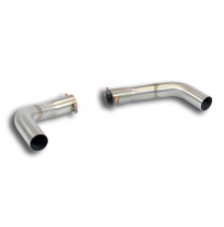 Kit Tubos De Salida Derecha-Izquierda Para Colas De Escape Oem  - Mercedes X156 Gla 45 Amg 4-Matic (381 Cv) 2014 -&gt; Supersprint