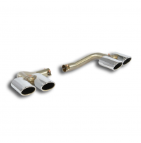 Kit Colas De Escape Derecha-Izquierda 4 Salidas Ovaladas 90x60 (Para Difusor Oem) - Mercedes W246 B 250 4-Matic (211 Cv) 2015 ->