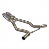 Escape Central Derecho-Izquierdo  - Mercedes W205 C 180 (1.6i Turbo 156 Cv) 2014 -&gt; Supersprint