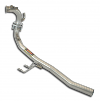 Turbo Downpipe Kit (Reemplaza Filtro De Partículas Diesel) Con Tapones Para Los Accesorios De Presión Y Sensor O² - Vw Golf V 2.