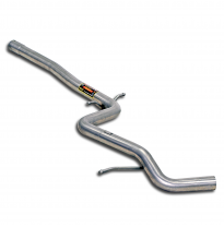 Tubo Central 100%  Acero Inox (Reemplaza Escape Central Oem) - Audi A3 8p 1.2 Tfsi (86 - 105 Cv) 05/2011 -&gt; 2012 Supersprint