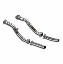 Turbo Downpipe Kit Derecho-Izquierdo - Audi A4 S4 Quattro (Sedan + Avant + Cabrio) 4.2i V8 (344 Cv) &#039;05 -&gt; &#039;08 Supersprint