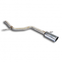 Tubo Trasero Derecho O100 (Anula Silencioso)  - Audi A6 Quattro (4d. + Avant ) 3.0 Tdi V6 (225 / 233 Cv) &#039;04 -&gt; &#039;08 Supersprint