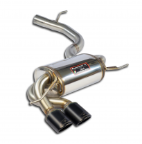 Escape Trasero 90x70 &quot;Racing Negro&quot; - Audi A3 8p Quattro 3.2i Vr6 (250 Cv) &#039;04 -&gt; Supersprint