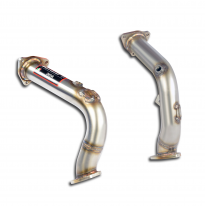Downpipe Kit Derecho-Izquierdo (Reemplaza Catalizador Oem) - Audi Q5 Quattro 3.2 Fsi V6 (270 Cv) 2009 -&gt; 2012 Supersprint