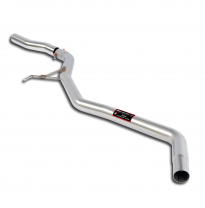 Tubo Central + Kit Sujeción  (Reemplaza Escape Central Oem) - Audi A4 B8 Quattro (Sedan + Avant) 1.8 Tfsi (160-170 Cv) &#039;08 -