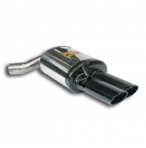 Escape Trasero Derecho 100x75 Negro - Audi A6 C7 4g Quattro 3.0 Tfsi V6 (333 Cv) 2015 -&gt; 2018 Supersprint