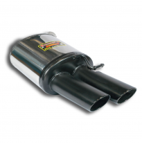 Escape Trasero Izquierdo  100x75 Negro  - Audi A6 C7 4g Quattro 3.0 Tfsi V6 (333 Cv) 2015 -&gt; 2018 Supersprint