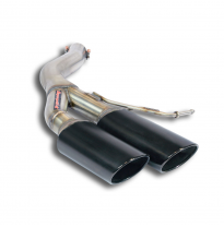 Tubo Trasero Izquierdo 100x75 Negro (Anula Silencioso)  - Audi A7 Sportback Quattro 3.0 Tdi V6 (320 - 326 Cv) 2015 -&gt; 2018 Super