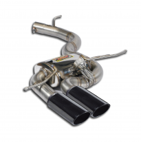 Escape Trasero 90x70 &quot;Negro&quot; Con Valvula - Audi Rs3 8p Sportback Quattro 2.5 Tfsi (340 Cv) 2011 -&gt; (ø80mm ) (With Valve) Sup