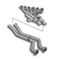 Manifold + Connecting Pipes 100% Stainless Steel - Bmw E23 728i / 728is / 732i / 735i '77 -> '86 Supersprint