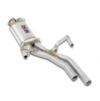 Escape central + tubo en X Sistema de escape deportivo 2 x Ø50 mm - Solo kit completo BMW E28 M5 (S38 Motor - 255 CV) 06/ '87  -