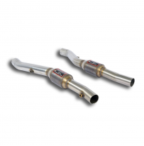 Escape Delantero Derecho-Izquierdo Con Catalizador  - Bmw E46 M3 (Para V8 S62 - M5 5.0i Motor Conversion) Supersprint