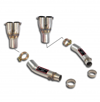 Kit Tubos De Conexión &quot;Y-Pipe&quot; Derecho-Izquierdo  - Bmw E31 840i V8 (M60) 11/&#039;94 -&gt; &#039;96 Supersprint