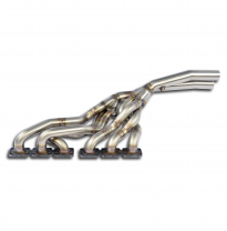 Colector Inox (Volante a La Derecha )Para Catalizador Original  - Bmw E39 Sedan 520i / 523i / 528i 9&#039;/98 -&gt; &#039;00  Supersprint