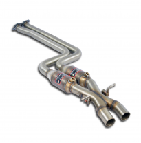 Catalizador Metalico Derecho-Izquierdo + &quot;X-Pipe&quot; - Bmw E46 330ix 4x4 (Sedan - Touring) &#039; 01 -&gt; Supersprint