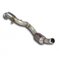 Downpipe Right + catalizador metálico 100CPSI WRCDes Elimina el catalizador primario Sistema 100% Acero Inox 2 x Ø70mm - Versión