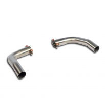 Colas de escape Derecha-Izquierda Kit de escape trasero para difusor del "GLA 45 AMG" - Reemplaza el silenciador trasero - Para