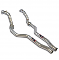 Kit bajante Derecho + Izquierdo (Sustitucion catalizador ) Sistema 100% Acero Inox tamaño grande 2 x Ø70mm ? 2 x Ø 65mm ? 2 x Ø