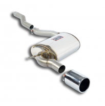 Silencioso trasero  O100 Sistema 100% de acero inoxidable para escape delantero OEM - Solo kit completo MINI F57 One Cabrio 1.5T