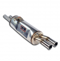 Rear exhaust OO54 Sistema "Cat.-back" 100% acero inoxidable, sobredimensionado 2 x Ø50 mm - modelos de 1981 a 12/1986 - Solo kit