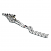 Colectores + tubos de conexión 100% Acero Inox(Volante a la izquierda) Kit de escape simple "Motorsport", Ø65 mm - Solo kit comp