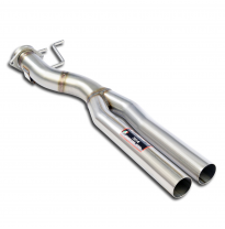 Tubo en Y (sustituye al catalizador) Sistema 100% de acero inoxidable. Diseño de doble tubo de gran diámetro (Ø80 mm). Para el s