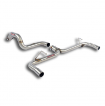 Tubo Trasero Derecho-Izquierdo (Anula Silencioso)  - 595 Abarth 1.4t &quot;Trofeo Edition&quot; (140 Cv) (ø65) 2015 -&gt; Supersprint