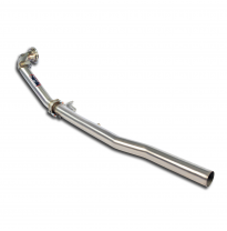 Downpipe kit  (Reemplaza catalizador) Sistema "Racing" 100% acero inoxidable, sobredimensionado Ø80 mm, para los tubos de escape