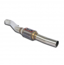 Tubo anterior Kat-derecho 100 CPSI Sistema 100% de acero inoxidable 2 x Ø65 mm - Solo kit completo BMW E89 Z4 Roadster / Coupé -