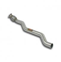 Front pipe(Replaces OEM front muffler) Sistema 100% Acero Inox, Oversize Ø80mm -> Ø65mm PORSCHE MACAN 2.0 TFSI (237 CV - 252 CV)