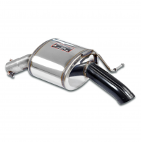 Silencioso trasero derecho O80 "Gun Metal Grey" Si el vehículo está equipado con el enganche de remolque OEM, los soportes de es