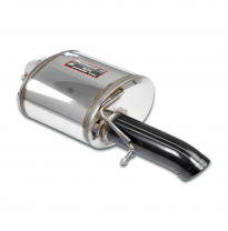 Silencioso Trasero izquierdo O80 "Gun Metal Grey" Si el vehículo está equipado con el enganche de remolque OEM, los soportes de