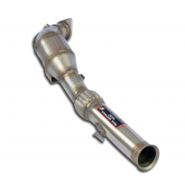 Turbo Downpipe Kit + Catalizador Metalico  - Ford Focus Rs 2.3i Turbo 4x4 (350 Cv) 2015 -&gt; (With Valve) Supersprint