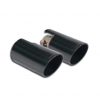 Cola De Escape  Oo100 Negra - Porsche 718 Boxster Gts 2.5i Turbo (365 Cv) 2018 -&gt; (With Valve) Supersprint