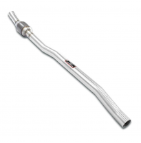 Tubo delantero + catalizador metalico Sistema 100% de acero inoxidable para los silenciadores traseros de serie - Kit completo s