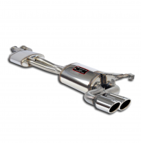 Tubo Central + Escape Trasero 90x70 - Mercedes C124 E 260 Ce (160 Hp - 166 Hp) &#039;87 -&gt; &#039;92 Supersprint