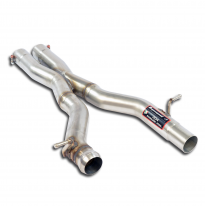 Tubo Central &quot;X&quot; - Mercedes W204 C63 Amg V8 (Sedan + S.W. - M156 - 456 Cv) 2007 -&gt; Supersprint