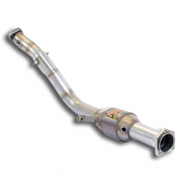 Downpipe Right + Catalizador Metalico - Mercedes W463 G63 Amg 6x6 V8 5.5l Bi-Turbo 2014 -&gt; 2015 Supersprint