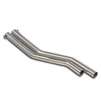 Tubos centrales Derecho-Izquierdo Sistema silencioso doble central + trasero para downpipe OEM Solo sistema completo  ALPINA B7