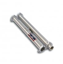 Tubo delantero Sistema "Cat.-back" 100% de acero inoxidable - Para parachoques trasero M-Technik ALPINA B9 (E24) 3.5i Coupè (6 c
