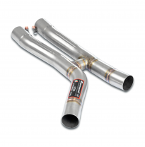 Sección central con "tubo en H" Sistema 100% de acero inoxidable - Solo kit completo BMW F87 M2 CS (S55 - 450 CV) 2020 (Racing)